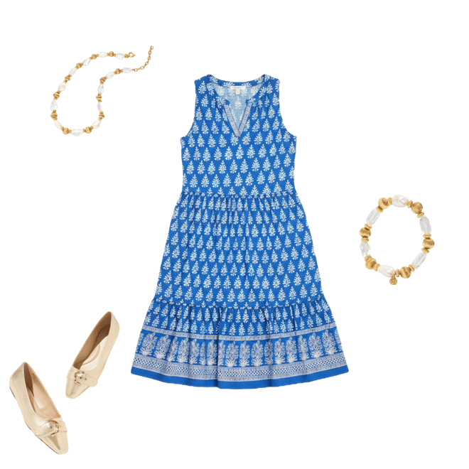 kate spade tangier floral fit and flare dress Romantic & Flirty Off-Shoulder Fit and Flare Dress main image 0