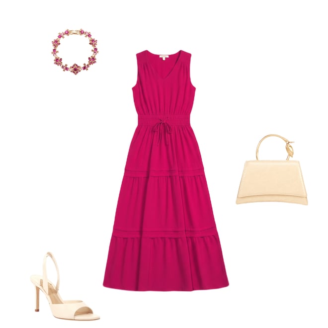 v neck fit and flare maxi dress Women Solid V-Neck Flare Sleeve Fit and Flare Maxi Dress