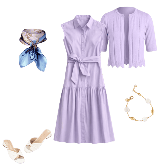 poplin cross waist midi dress Poplin Cross-Waist Midi Dress