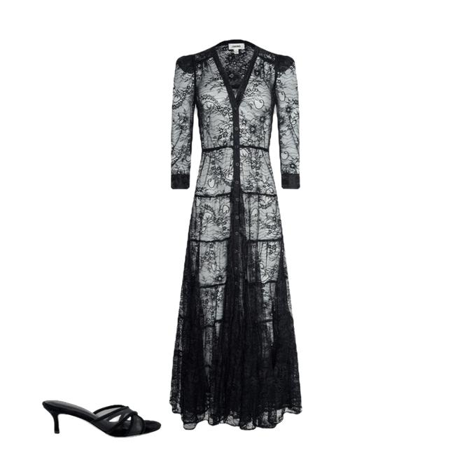 l'agence seraphina tiered maxi dress L'Agence Seraphina Tiered Maxi Dress In Baked Clay