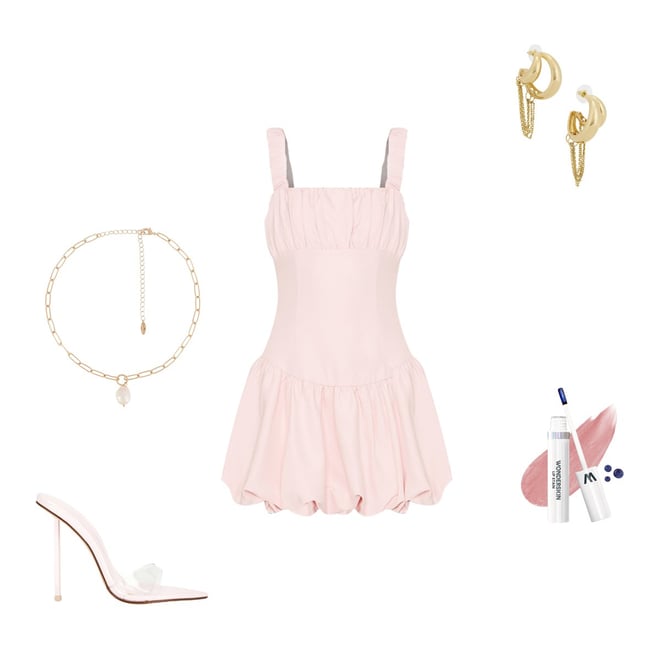 blair mini dress pink Girls Heart Blair Mini Dress