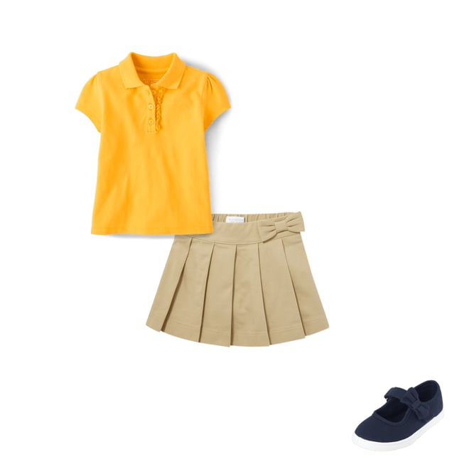 9th bundle featuring 2 items which compliment Toddler Girls Bow Strap Canvas Sneakers