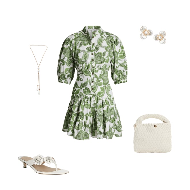 BCBG Paisley Shirt Mini Dress | Dillard's