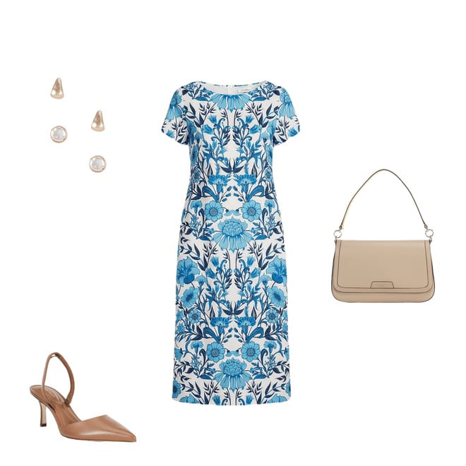 spring dresses midi length Petal and Pup Women's Anabelle Halter Neck Midi Dress