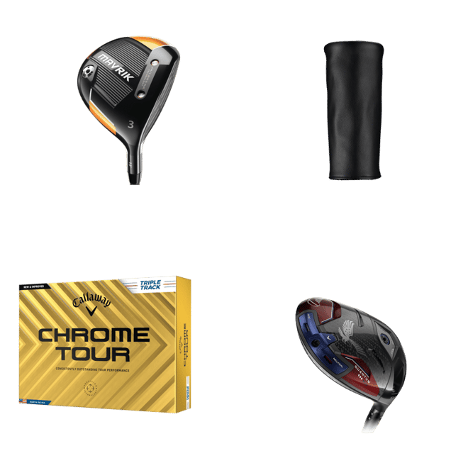 Callaway CHROME TOUR TRIPLE TRACK 2024最新 Callaway Chrome Tour X Triple Track 2024 used golf balls