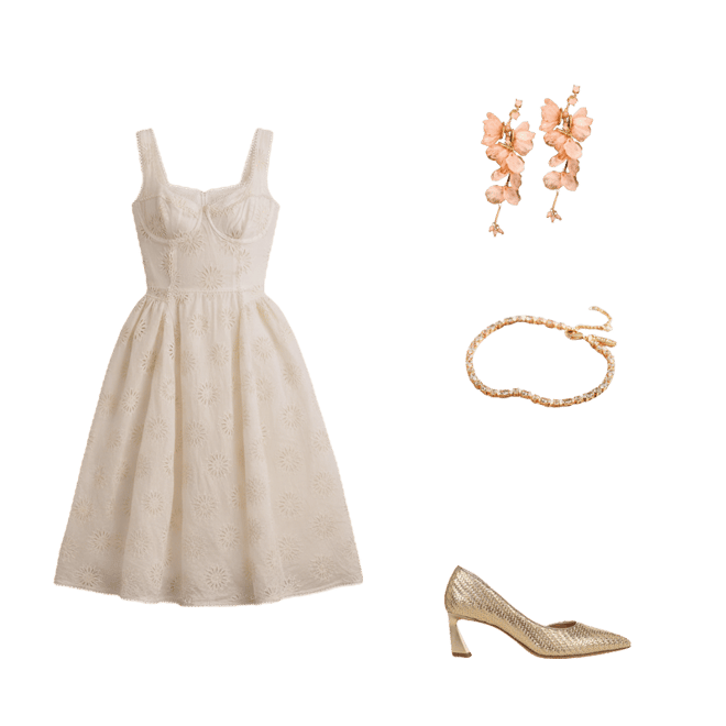 AMERICAN TART ワンピース　the virgins　フレンチガーリー ASTR The Label Caerwyn Corset Midi Dress | Anthropologie