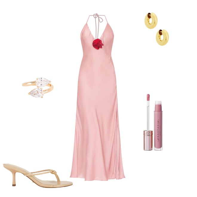 Bardot x REVOLVE Aradia Maxi Dress in Pink & Red | REVOLVE