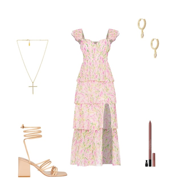 adoni crochet midi dress Adoni Crochet Midi Dress
