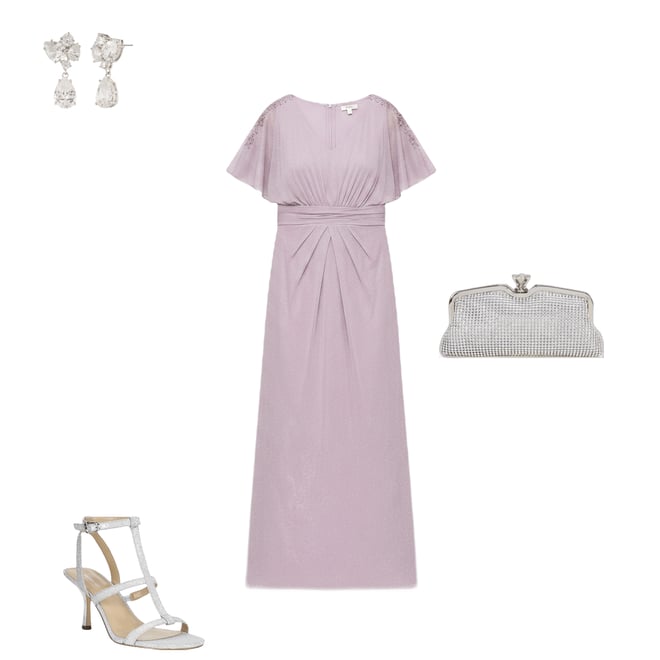 white midi flowy dress Scallop Edge Cotton White Midi Dress