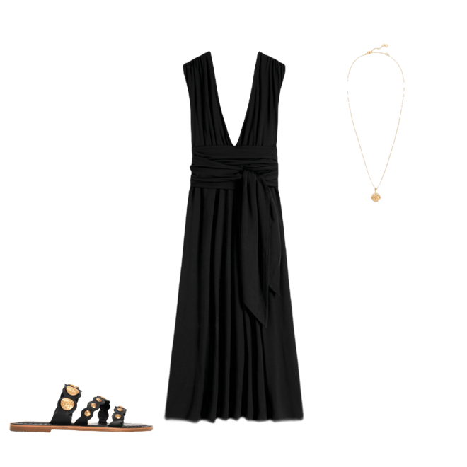 Multiway Jersey Maxi Dress-Black | Boden USA