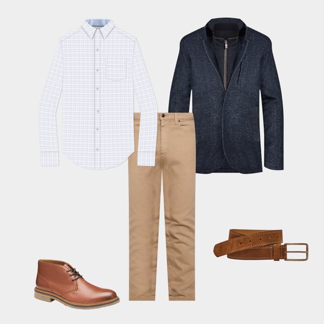 1st bundle featuring 4 items which compliment Calder Chukka