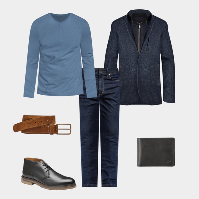 2nd bundle featuring 5 items which compliment Rhodes 2-in-1 Billfold Wallet