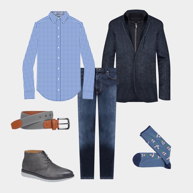 1st bundle featuring 5 items which compliment Braydon Chukka