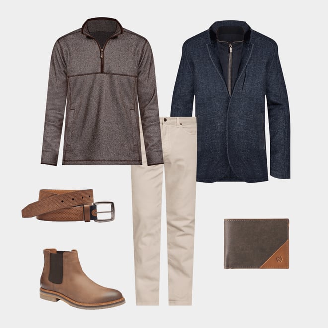 2nd bundle featuring 5 items which compliment Calder Chelsea Boot