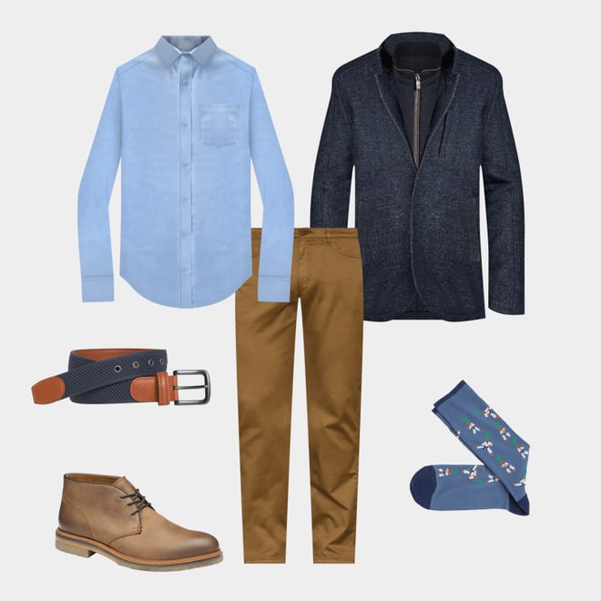 1st bundle featuring 5 items which compliment Calder Chukka