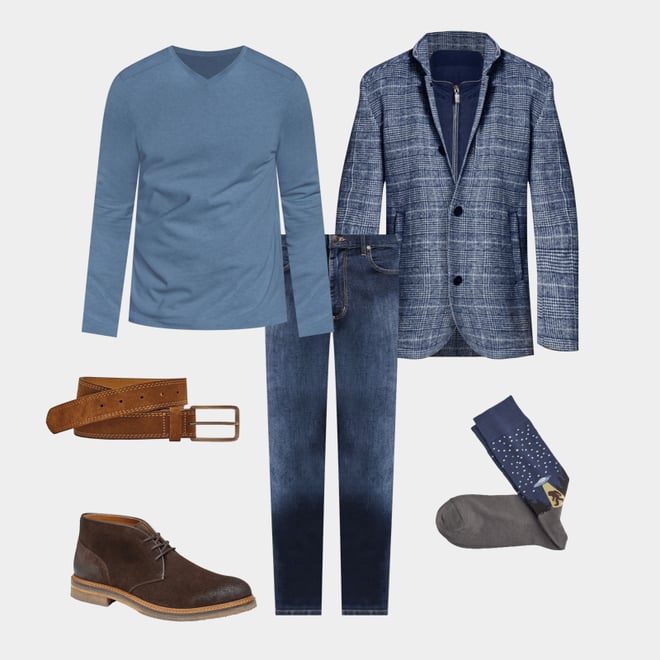 6th bundle featuring 5 items which compliment Upton Car Coat