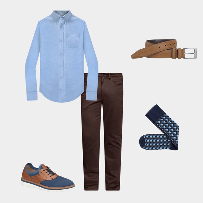5th bundle featuring 4 items which compliment Braydon Knit Saddle