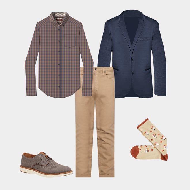 6th bundle featuring 4 items which compliment Upton Knit Wingtip