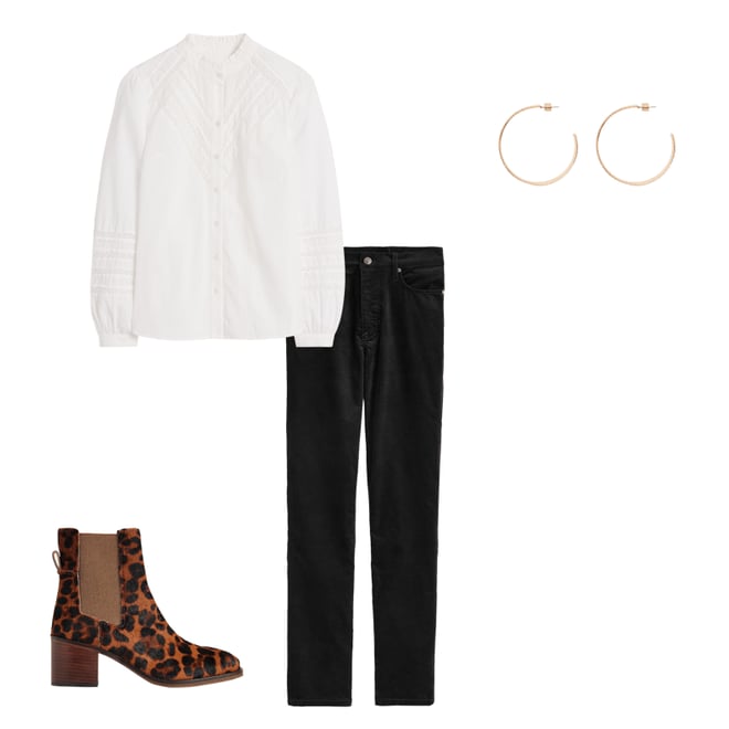 1st bundle featuring 3 items which compliment Chelsea Block Heel Boots