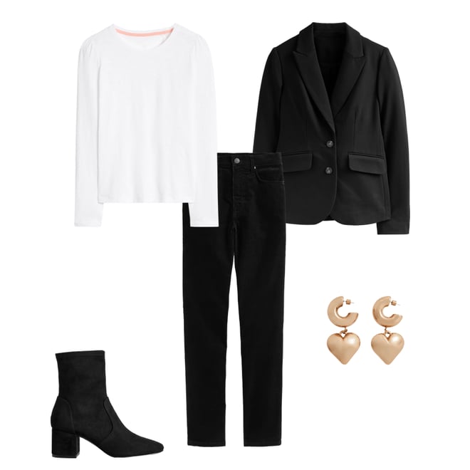 1st bundle featuring 4 items which compliment Marylebone Ponte Blazer-Black