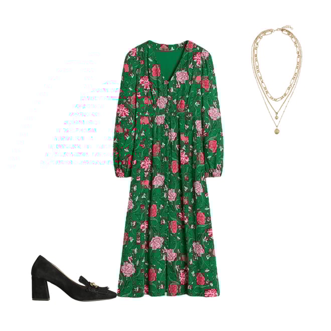 3rd bundle featuring 2 items which compliment Cynthia Button Tea Dress
