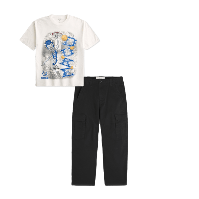 Boxy Duke University Graphic Tee