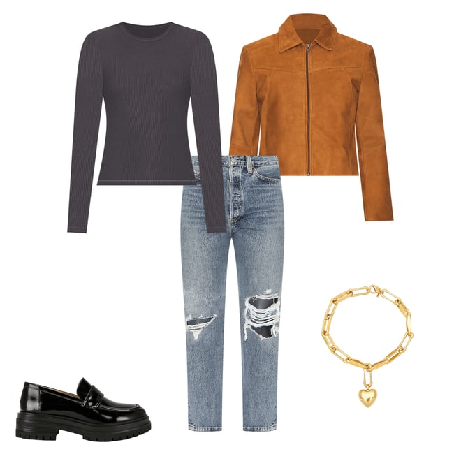 3rd bundle featuring 4 items which compliment Alma Shrunken Tee