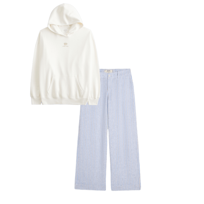 Hollister Livvy Low-Rise Wide-Leg Pants