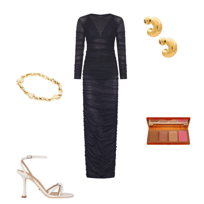 3rd bundle featuring 4 items which compliment x REVOLVE Maya Gown