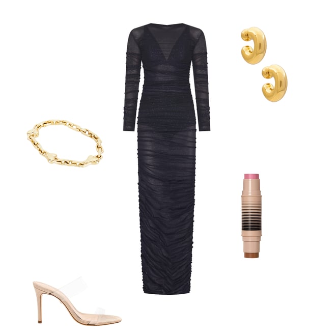 1st bundle featuring 4 items which compliment x REVOLVE Maya Gown