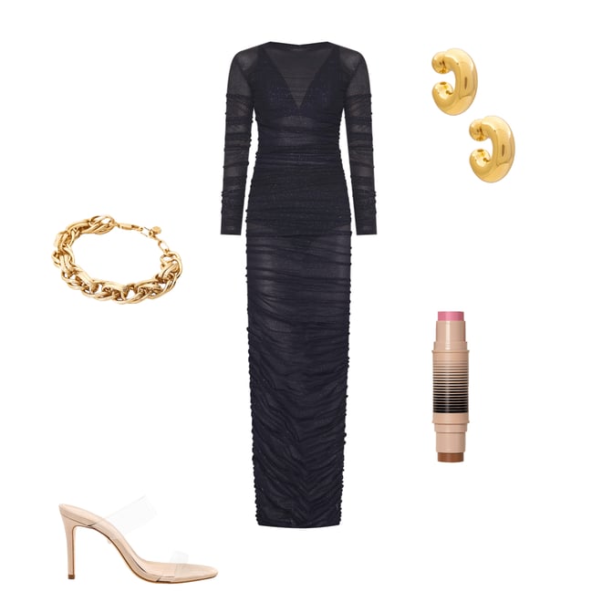 1st bundle featuring 4 items which compliment x REVOLVE Maya Gown