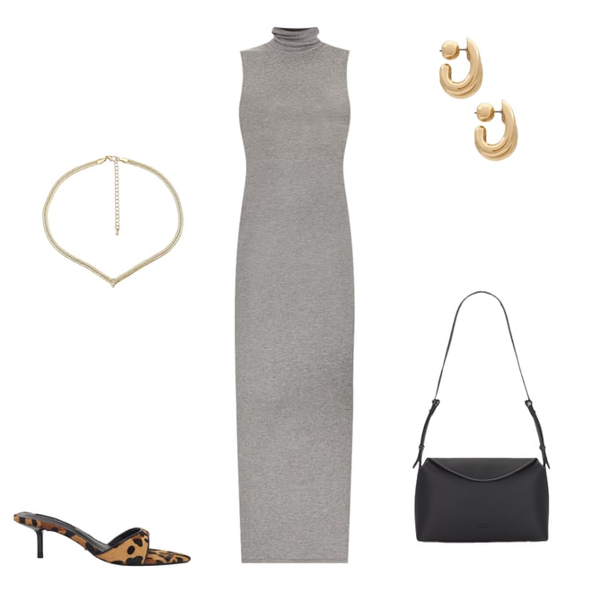 2nd bundle featuring 4 items which compliment Aadi Knit Dress