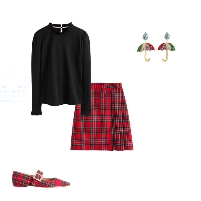 2nd bundle featuring 3 items which compliment Vic Chisel Toe Mary Janes