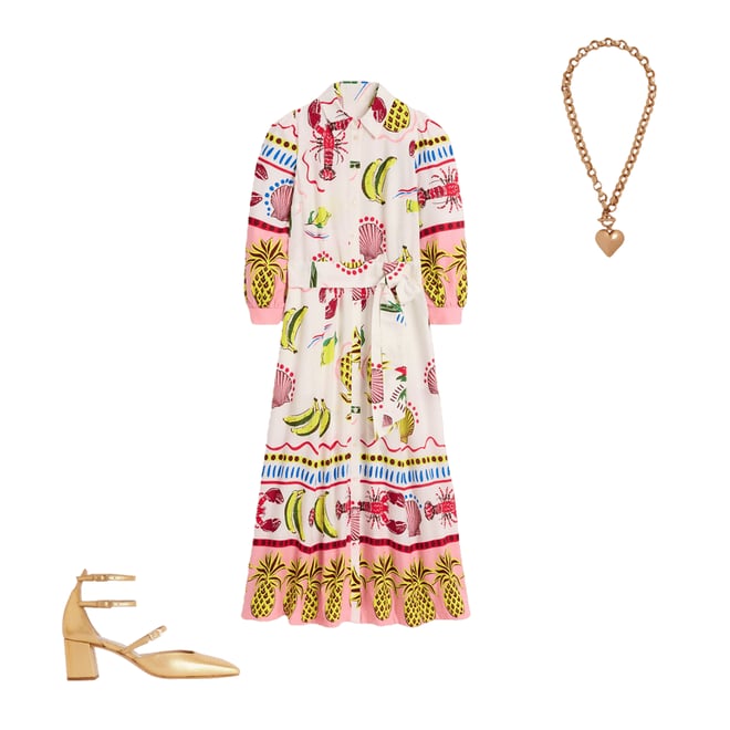 3rd bundle featuring 2 items which compliment Clara Linen Blend Shirt Dress-Multi, Tropical Bonanza