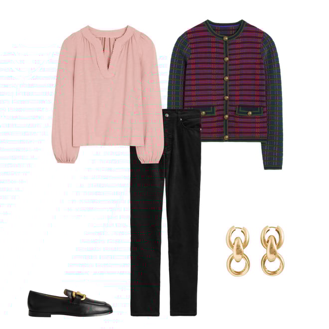 4th bundle featuring 4 items which compliment Holly Knitted Jacket