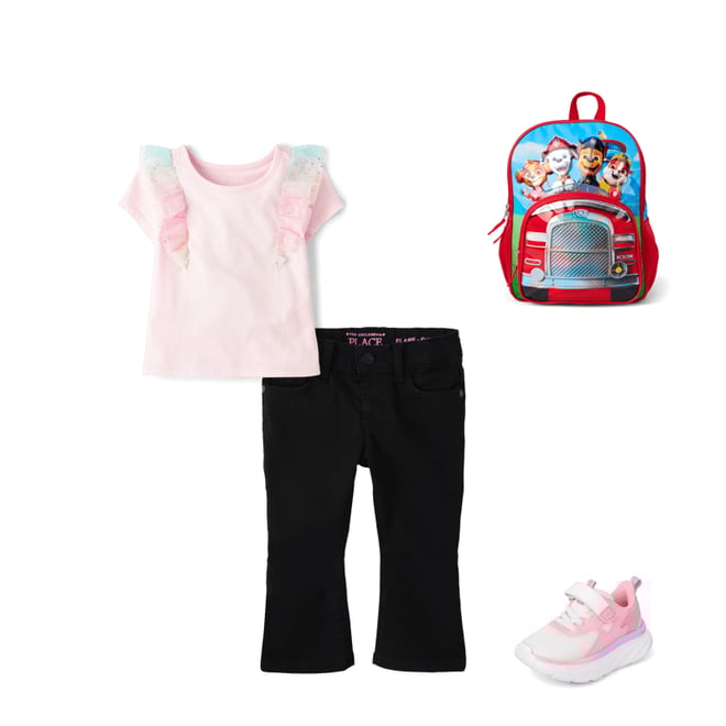 5th bundle featuring 3 items which compliment Baby And Toddler Girls Flare Jeans