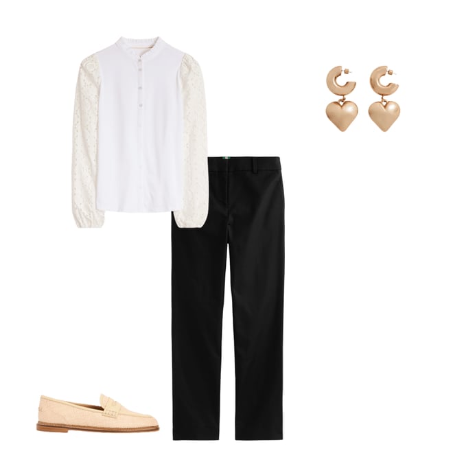 2nd bundle featuring 3 items which compliment Eden Broderie Blouse-White