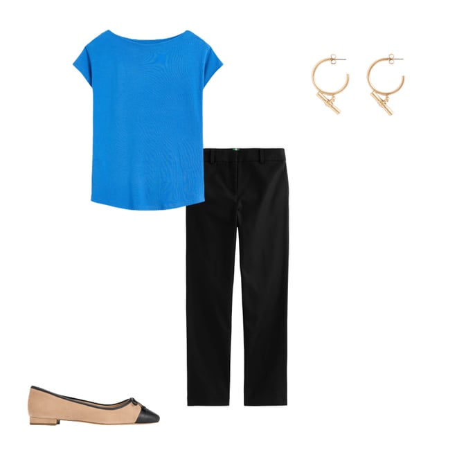 Heavyweight Rib Cropped Boatneck T-Shirt | Gap