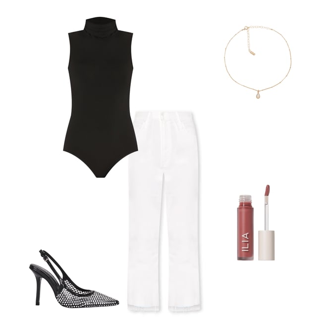 1st bundle featuring 4 items which compliment Viscose String Bodysuit