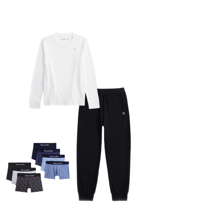 essential long-sleeve icon crew tee