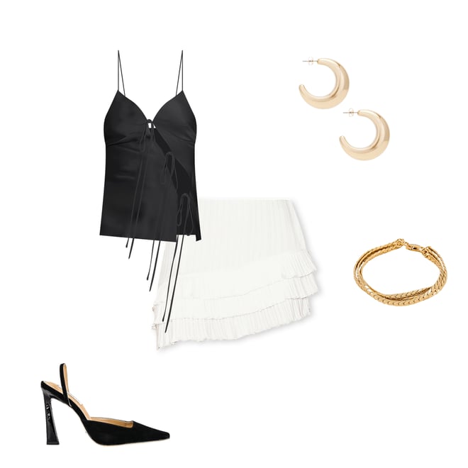 4th bundle featuring 4 items which compliment Tiamo Slingback Heel