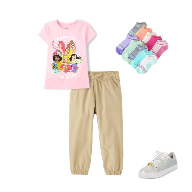 1st bundle featuring 3 items which compliment Girls Disney Princess Graphic Tee