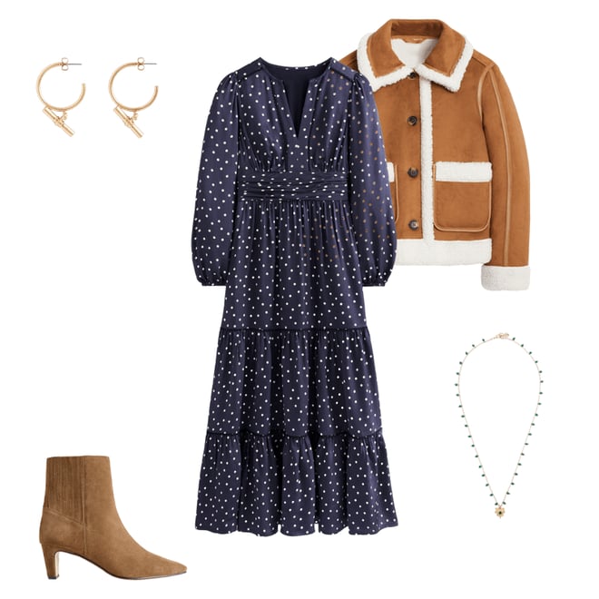 3rd bundle featuring 4 items which compliment Pippa Satin Maxi Dress