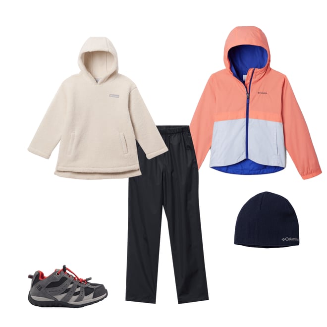 Columbia rain pants kids 2025
