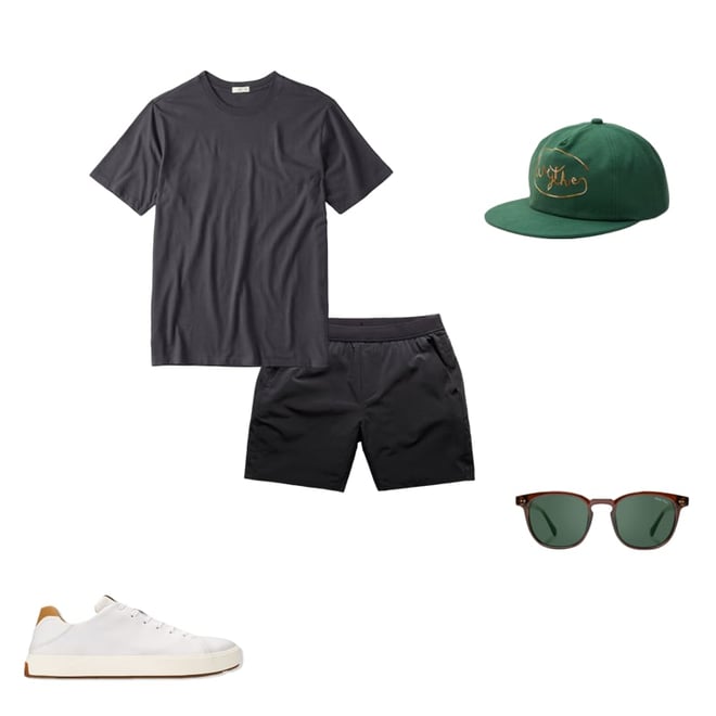 Wythe New York Chainstitched Canvas Ranch Hat - Green