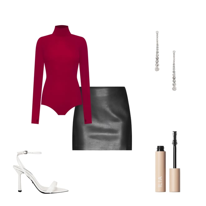 1st bundle featuring 4 items which compliment Ballet Turtleneck Bodysuit