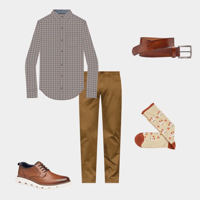 8th bundle featuring 4 items which compliment Heathered Shirt