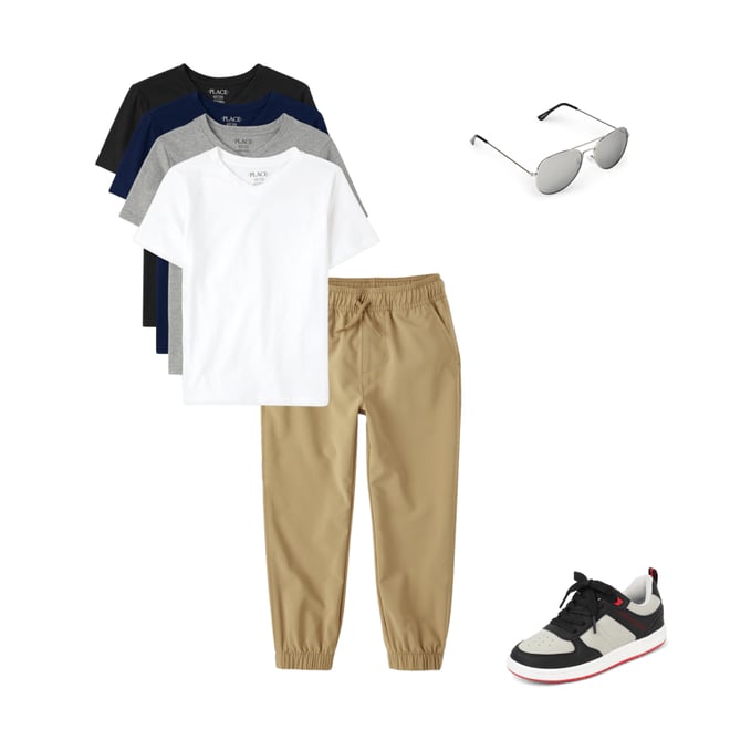 1st bundle featuring 3 items which compliment Boys Quick Dry Pull On Jogger Pants