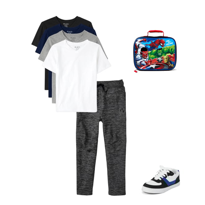 6th bundle featuring 3 items which compliment Boys Avengers Lunchbox