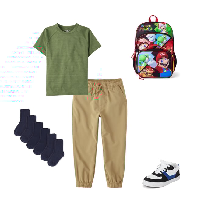 7th bundle featuring 4 items which compliment Boys Quick Dry Pull On Jogger Pants